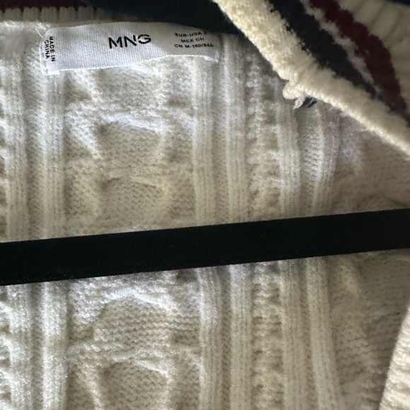 Mango jewel button cricket cardigan in white - S - Picture 11 of 12